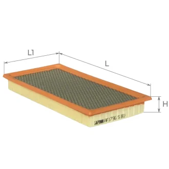 Фільтр повітряний (з сіткою) Jeep Patriot Альфа ALPHA FILTER AF1736s