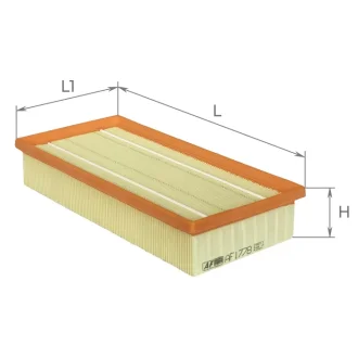 ЕФ повітряний (BMW 5 (E34) ALPHA FILTER AF1778
