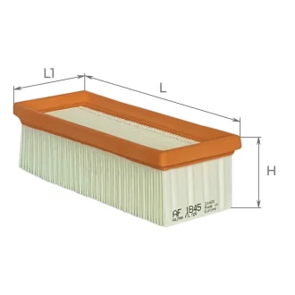 Фільтр повітряний RENAULT CLIO 1.2 01-, KANGOO 1.2 01- ALPHA FILTER AF1845