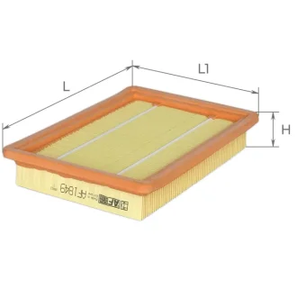 Фільтр повітряний Hyundai Coupe 1,6L 96-02, Lantra 1,6-2,0L/1,9D 90-00 Альфа ALPHA FILTER AF1849