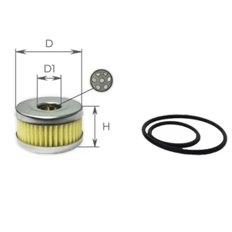 Фільтр редуктора ГБО TOMASETTO з прокладками ALPHA FILTER AF430