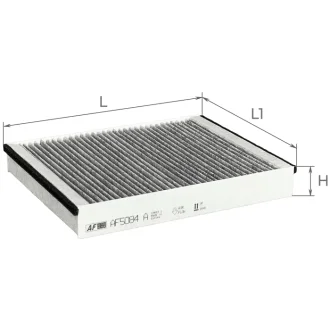 Фільтр салону Ford Focus III, Transit Connect II; VOLVO V40 II Альфа ALPHA FILTER AF5084a