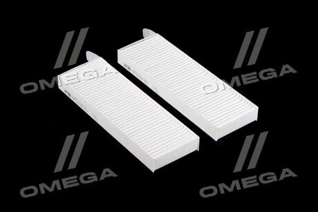 Фільтр салону (2шт)Citroen C4 04-, Berlingo 08- / Peugeot Partner 08-, Expert 1,6-2,0L 16-, 3008 1,2-2,0L 10-, 5008 1,2-2,0L 09- / Opel Combo E 1,2L/1 ALPHA FILTER AF5104