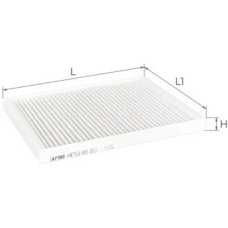 ЕФ повітряний салону (HYUNDAI Elantra) ALPHA FILTER AF5148