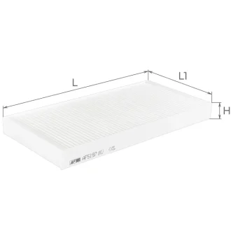 Фильтр салона ALPHA FILTER AF5197