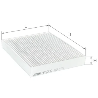 Фільтр салону ALPHA FILTER AF5200