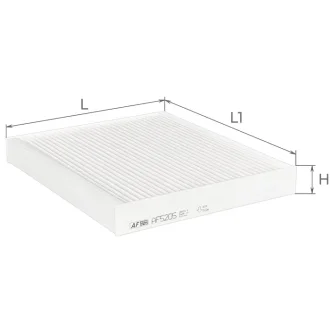 Фільтр салону Ford Mondeo V, S-Max II, Galaxy III, Edge (CDQ) Альфа ALPHA FILTER AF5205