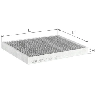 Фільтр салону ALPHA FILTER AF5218A