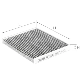 ЕФ повітряний салону ALPHA FILTER AF5241a