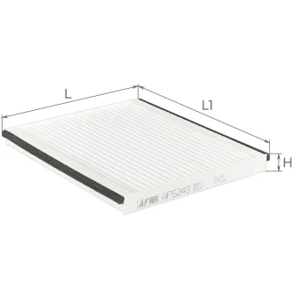 Фильтр салона ALPHA FILTER AF5243