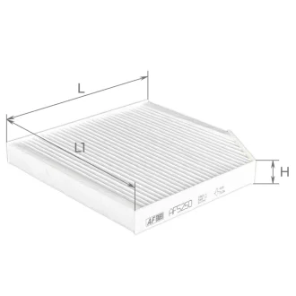 Фильтр салона ALPHA FILTER AF5250