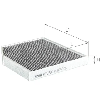 Фільтр салону ALPHA FILTER AF5250a