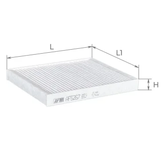 Фільтр салону FORD EXPLORER 11-19 ALPHA FILTER AF5267