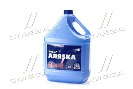 Тосол А-40 (-40С) (Каністра 10л) АЛЯSКА 5066