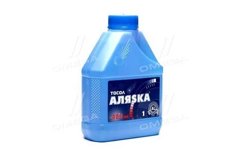 Тосол А-40 (-40С) (Каністра 1л) АЛЯSКА 5069
