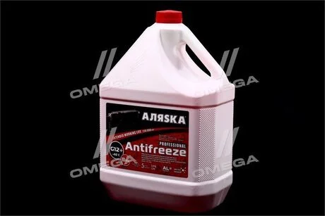 Антифриз Аляска ANTIFREEZE-40 (червоний) Каністра 10л/9,83кг АЛЯSКА 5528