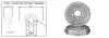 Барабан гальмівний зад Ford Focus II 04-/ C-Max 03-/Volvo S40/V50 04- (278 X 25) APLUS 61787AP (фото 1)