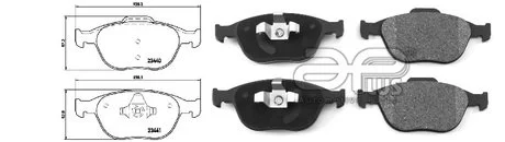 Колодки тормозные APLUS 71139AAP