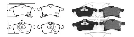 Гальмівні колодки APLUS 71156BAAP