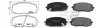 Колодки гальмівні, лів/прав, перед APLUS 71164BAAP (фото 1)