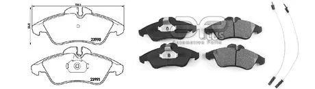 Гальмівні колодки APLUS 71220BAAP