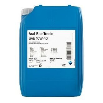 Масло моторное BlueTronic 10W-40 (20 л) ARAL 10487 (фото 1)