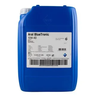 Масло моторное 10W40 Blue Tronic (20L) (VW501 00/505 00/MB 229.1) (10487) ARAL 14AF79