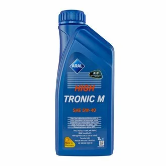 Олива олива 5W40 High Tronic M (1л) (MB229.3/229.5/226.5/VW 502 00/ 505 00) (21407) ARAL 150B6A