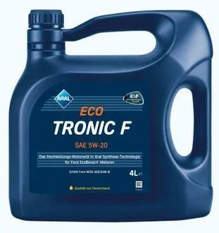 Олива моторна 5W20 Eco Tronic F (4L) (Ford WSS-M2C948-B) ARAL 15570E
