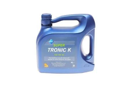 Олива моторна 5W30 Super Tronic K (4L) (VW504 00/507 00/MB229.51/229.52/BMW Longlife-04) ARAL 15DBCD
