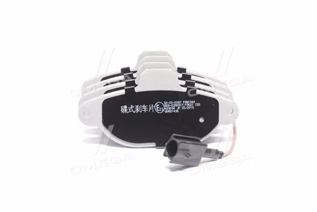 Колодки гальмові передні дискові FIAT 500 ASHIKA 50-00-0087