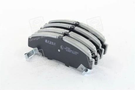 Колодки гальмові дискові передні HONDA FR-V ASHIKA 50-04-491