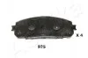 Колодки пер гальмівні Jeep Cherokee 20-32 1113- ASHIKA 50-09-925 (фото 1)