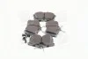 Колодки тормозные дисковые задние HONDA ACCORD ASHIKA 51-04-407 (фото 2)