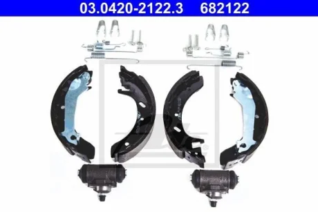 Колодки гальмівні барабанні FORD ATE 03042021223