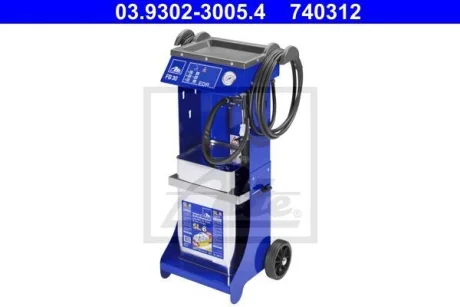 Пристрій для заміни та зливу гальмівної рідини, застосування: гальмівна рідина, 30L, застосування ле ATE 03930230054