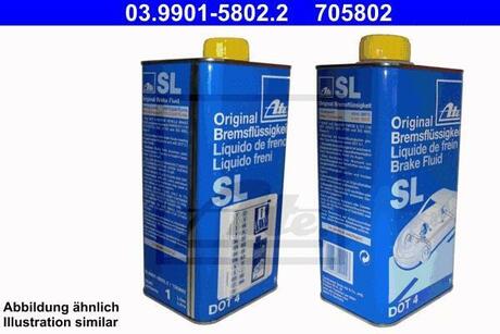 Тормозная жидкость SL DOT4 1L ATE 039901-58022