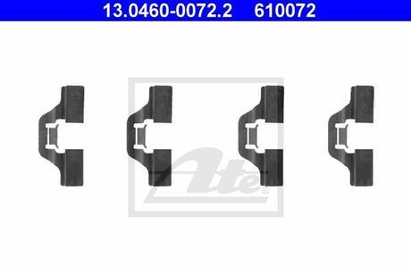 Комплект монтажних колодок ATE 13.0460-0072.2 (фото 1)