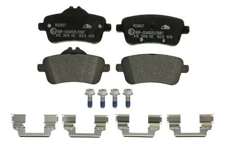 Комплект гальмівних колодок, дискове гальмо ATE 13.0460-2607.2