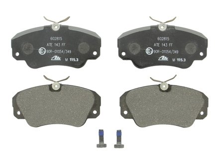 Комплект тормозных колодок, дисковый тормоз ATE 13.0460-2815.2 (фото 1)