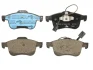 Комплект гальмівних колодок передн, ALFA ROMEO GIULIETTA, GIULIETTA/HATCHBACK 14-20D 0410-1220 ATE 13046072692 (фото 1)