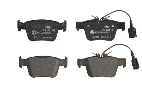 Гальмівні колодки, дискові. ATE 13046073332