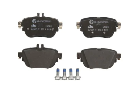 Керамічні гальмівні колодки задн, MERCEDES CLS (C257), E (A238), E ALL-TERRAIN (S213), E (C238), E ATE 13047026162
