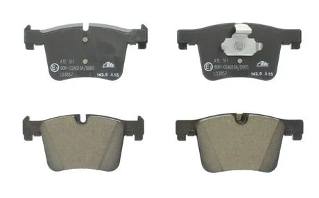 Комплект тормозных колодок, дисковый тормоз CERAMIC ATE 13.0470-3857.2