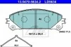 Колодки тормозные керамические LEXUS RX 3,5 09- ATE 13047056342 (фото 1)