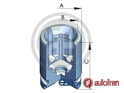 Поршенек суппорта зад SX4/SWIFT/CIVIC/ACCORD (34х47,25мм) 90-11 AUTOFREN D025233 (фото 1)