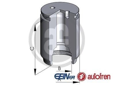 Поршень тормозного суппорта задн. Renault 21, Laguna 01-, Safrane 92-00 (Brembo 36x50,9) AUTOFREN D02545 (фото 1)