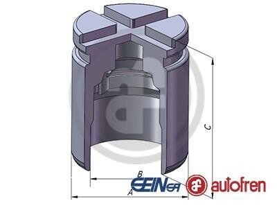 Поршенек суппорта Accord 08- 38*47mm AUTOFREN D025472