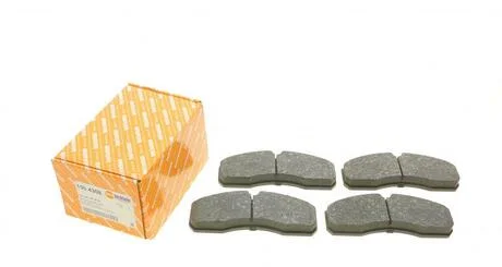 Гальмівні колодки AUTOTECHTEILE 100 4308