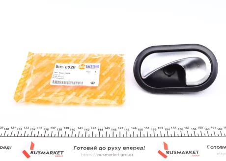 Ручка дверей (передніх/всередині) Renault Master 10-/Kangoo 08- Л AUTOTECHTEILE 505 0028